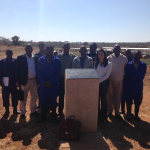Angie Colston and Leonard Khaluhi visted the Cnetral Veterinary Research Institute in Zambia