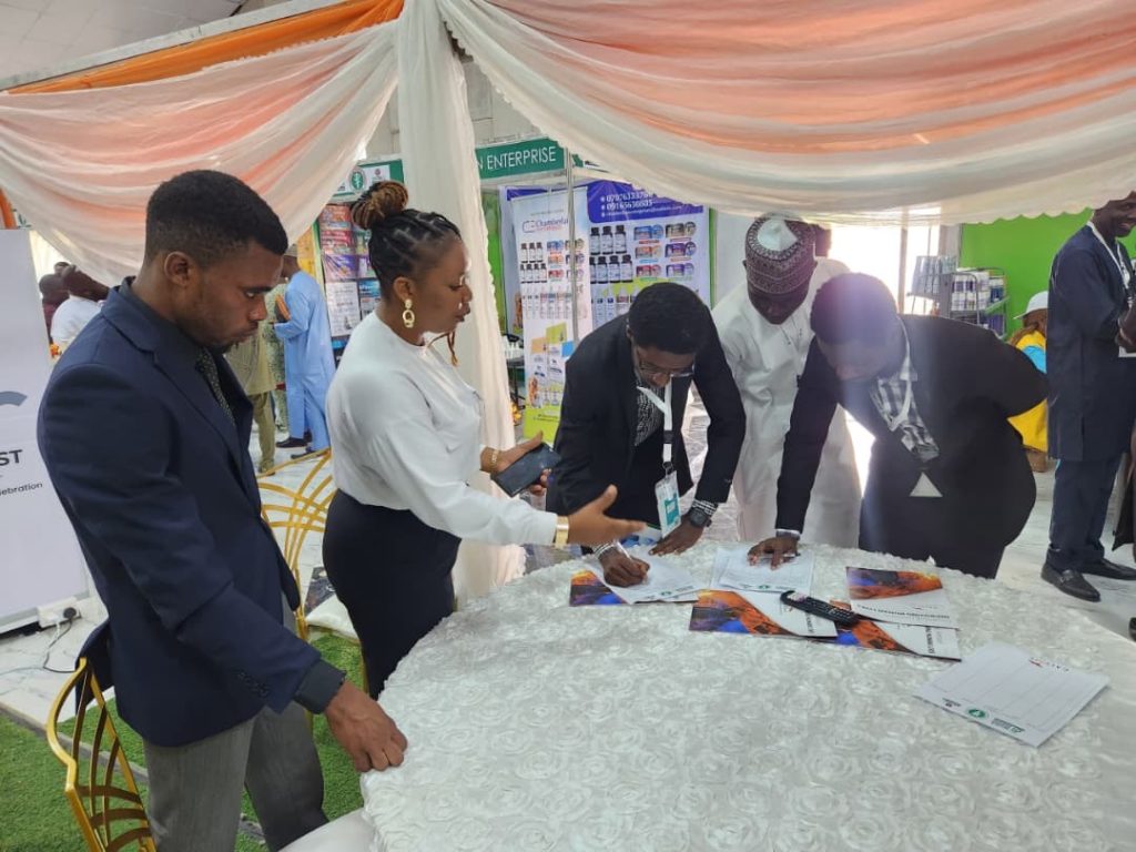 GALVmed's VITAL 2 information booth at the Nigerian Veterinary Medical Association (NVMA) Congress 2025.