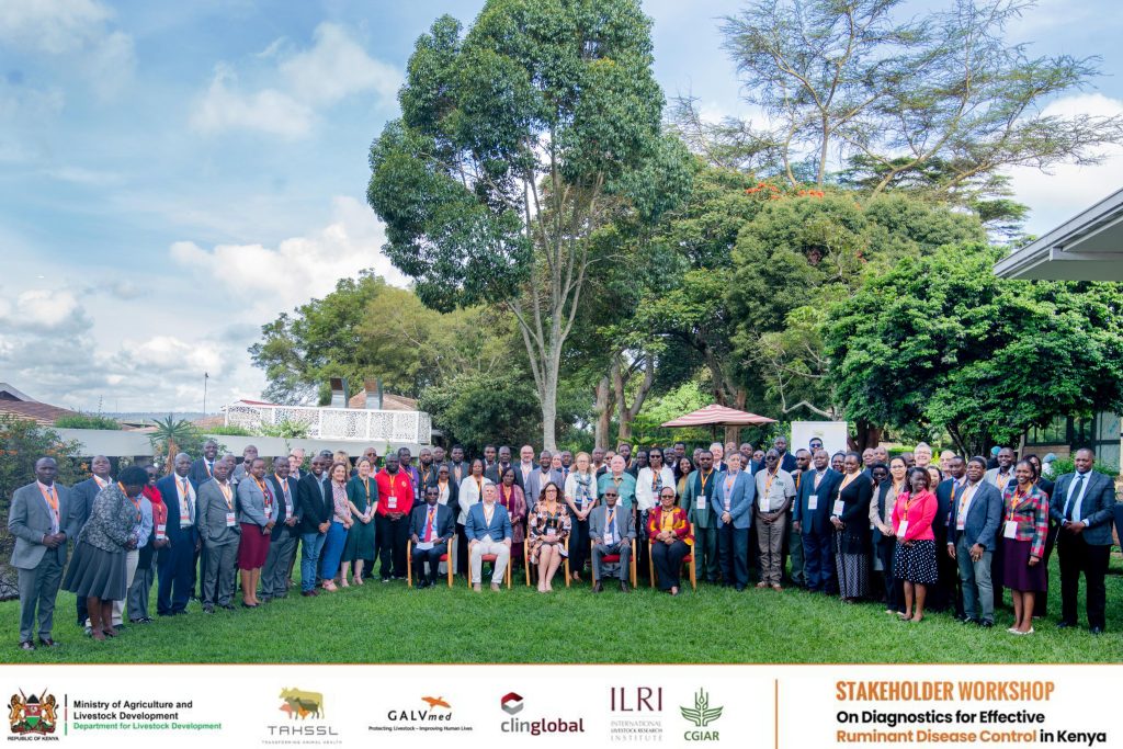 Participants during a high-level workshop on improving livestock disease detection at the ILRI campus in Nairobi, Kenya.