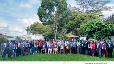 Participants during a high-level workshop on improving livestock disease detection at the ILRI campus in Nairobi, Kenya.